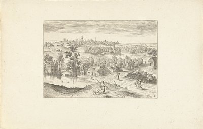 Landscape with a Pond by Adriaen Collaert