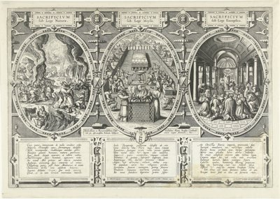 Sacrifices Under the Law of Nature, the Law of Moses, and the Law of the Gospel by Adriaen Collaert