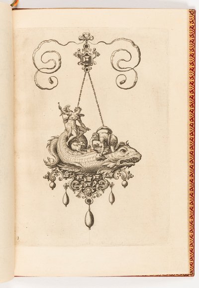 Plate 3, from Bullarum Inaurium etc. Archetypi Artificiosi Pars Altera by Adriaen Collaert