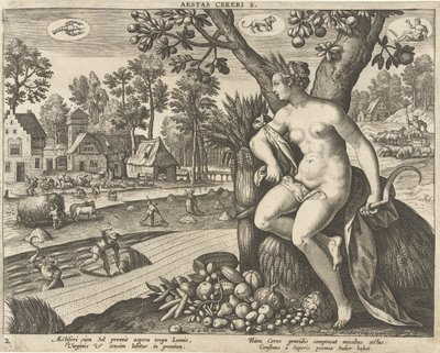 Summer by Adriaen Collaert