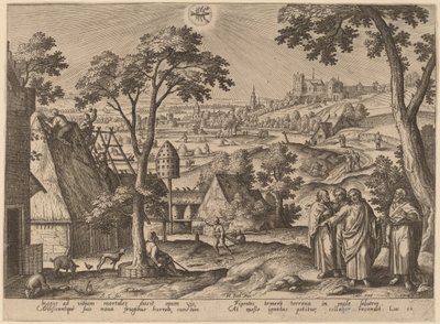 The Parable of the Rich Fool by Adriaen Collaert after Hans Bol