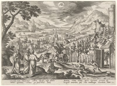 The Parable of the Unjust Husbandmen by Adriaen Collaert after Hans Bol