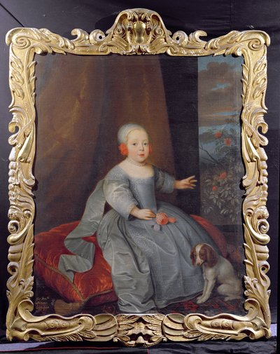 Hon Catherine daughter of 2nd Lord Colepeper by Adriaen Hanneman