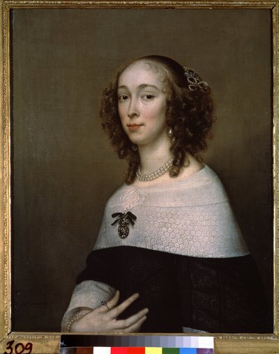 Portrait of a Lady by Adriaen Hanneman