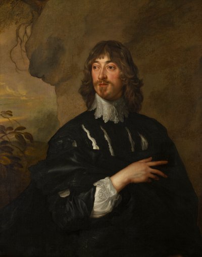 Portrait of Colonel, later Lord Goring. Earl of Norwich by Adriaen Hanneman