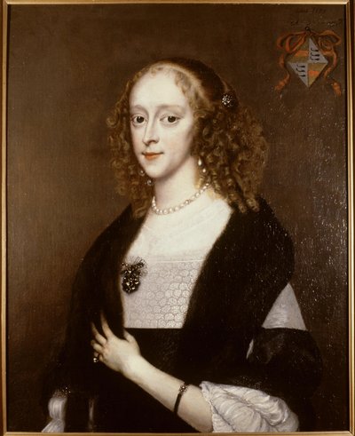 Portrait of Wendela Bicker (1636-1668) by Adriaen Hanneman