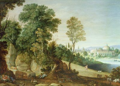 The Parable of the Devil Sowing Tares while the Farmer Sleeps by Adriaen I van Nieulandt