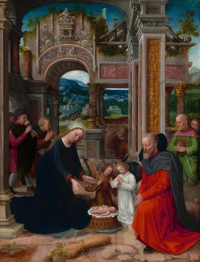 The Adoration of the Shepherds by Adriaen Isenbrandt
