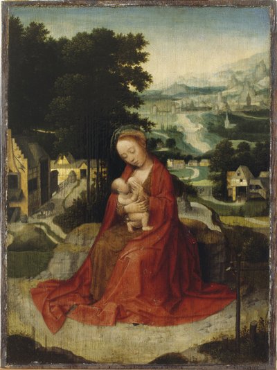 The Rest on the Flight into Egypt by Adriaen Isenbrandt or Isenbrant