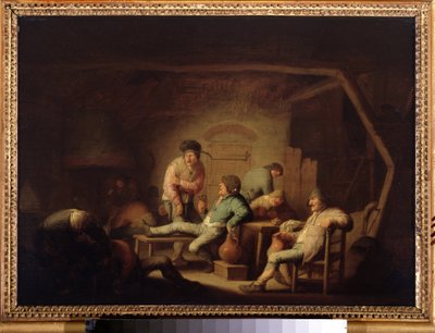 Tavern Scene by Adriaen Jansz. van Ostade