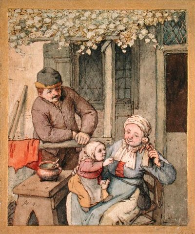 The Child and the Doll by Adriaen Jansz. van Ostade