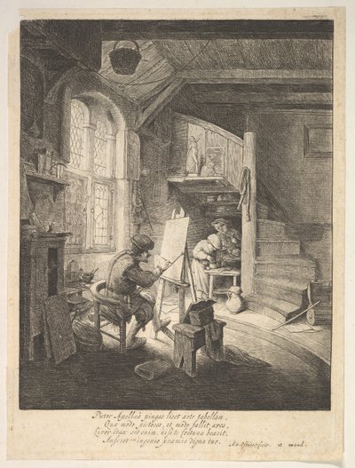 The Painter by Adriaen Jansz. van Ostade
