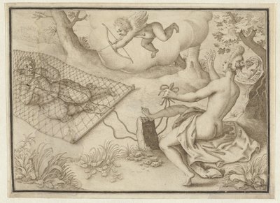 The Dragnet by Adriaen Matham (possibly)