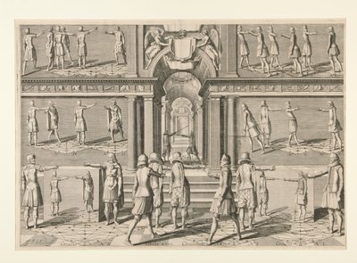 Four Plates by Adriaen Matham