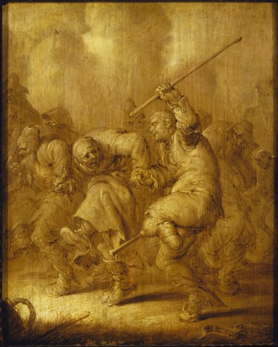 Dancing Beggars, 1633 by Adriaen Pietersz. van de Venne