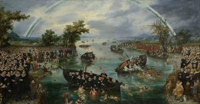 Fishing for Souls, 1614 by Adriaen Pietersz van de Venne