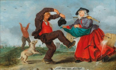 Illustration of a Netherlandish Proverb by Adriaen Pietersz. van de Venne