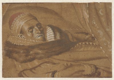Prince Maurice of Orange on his Deathbed by Adriaen Pietersz van de Venne