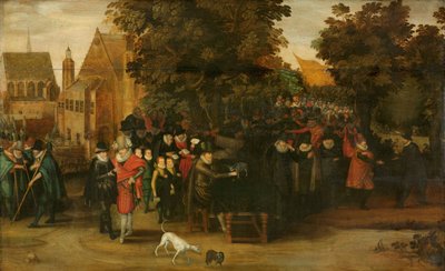 Satirical Show on Dutch Politics by Adriaen Pietersz van de Venne