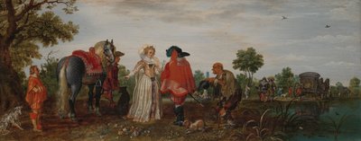 Spring by Adriaen Pietersz. van de Venne