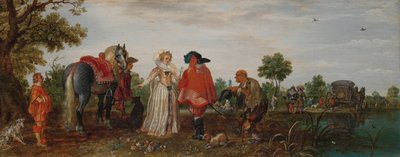 Spring by Adriaen Pietersz van de Venne