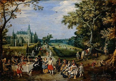The Parable of the Prodigal Son by Adriaen Pietersz. van de Venne