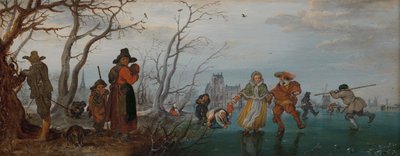 Winter by Adriaen Pietersz. van de Venne