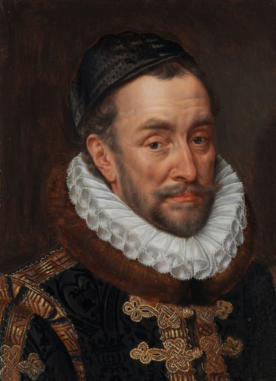 Portrait of William I, Prince of Orange, Called William the Silent by Adriaen Thomasz. Key