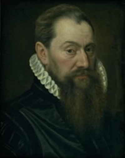 Portrait of a Man by Adriaen Thomasz. Key