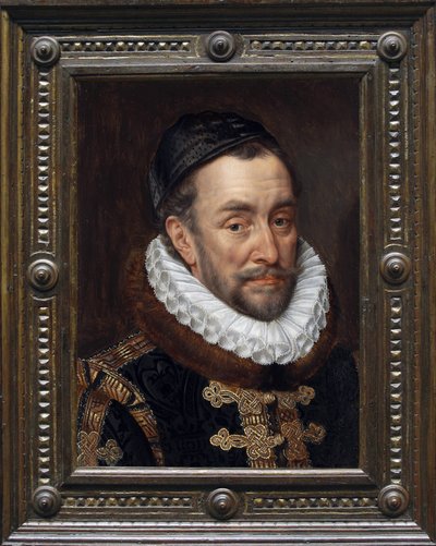 William the Silent (William I, Prince of Orange) - Portrait of William I of Orange-Nassau Prince of Orange (William of Orange). William of Nassau, Prince of Orange, known as William the Taciturn, founder of the house Orange Nassau by Adriaen Thomasz Key