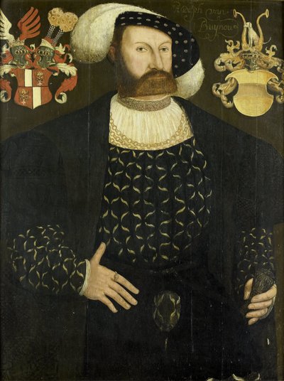 Presumably Posthumous Portrait of Rudolph van Buynou (d. 1542), High Bailiff of Stavoren and 
