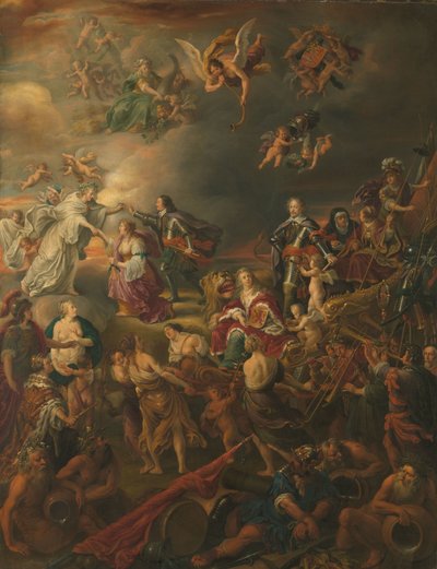 Allegory of the Peace Under Stadholder Willem II by Adriaen van Nieulandt (I)