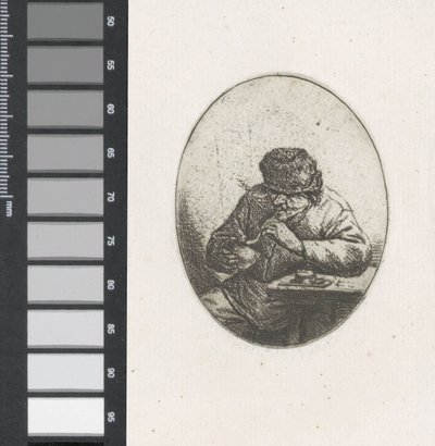 Bust of a Laughing Peasant Woman by Adriaen van Ostade