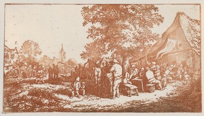 Feast Under the Great Tree by Adriaen van Ostade