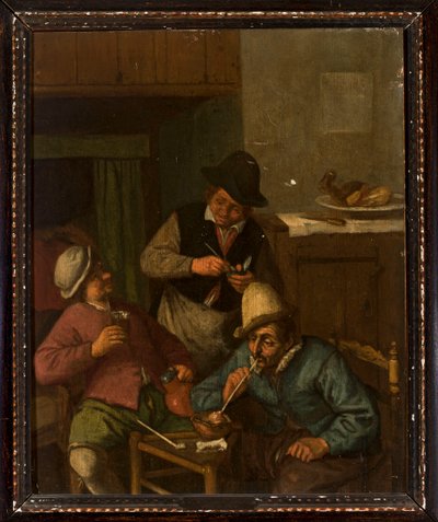 Smokers by Adriaen van Ostade