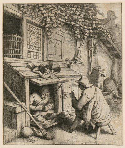 Shoemaker by Adriaen van Ostade