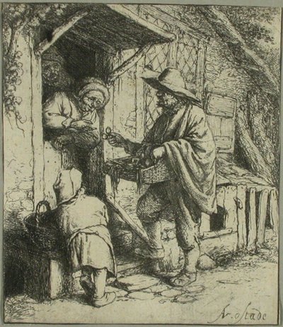 The Spectacle Seller by Adriaen van Ostade