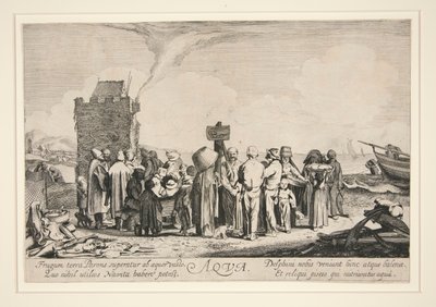 Aqua, from the set of The Four Elements by Adriaen van de Velde
