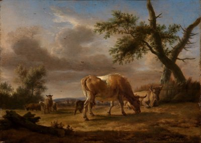 Grazing Cattle and Sheep by Adriaen van de Velde
