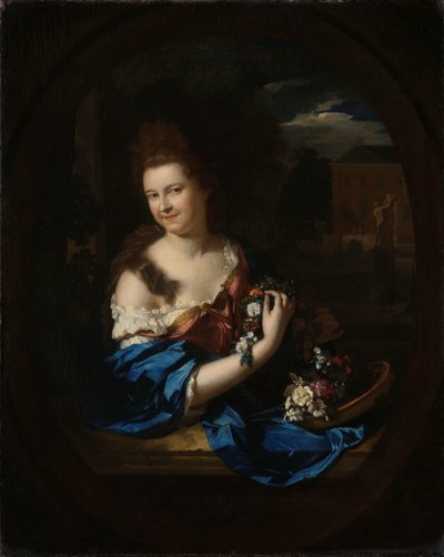 Portrait of Margaretha Rendorp, Wife of Jan van de Poll by Adriaen van der Werff