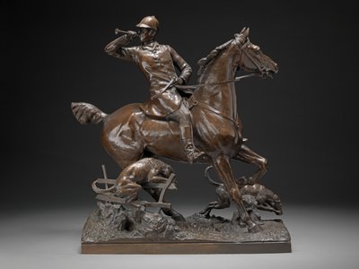 Gone Away - A Hunting Group by Adrian Jones