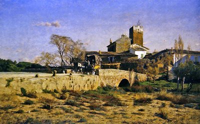 A Winter Afternoon in Provence by Adrian Scott Stokes