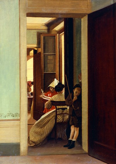 Interrupted Game by Adriano Cecioni