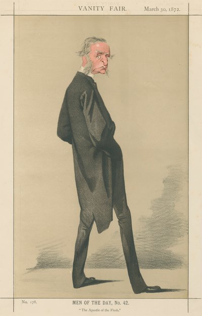 The Apostle of the Flesh, Canon Kingsley (Vanity Fair series) by Adriano Cecioni