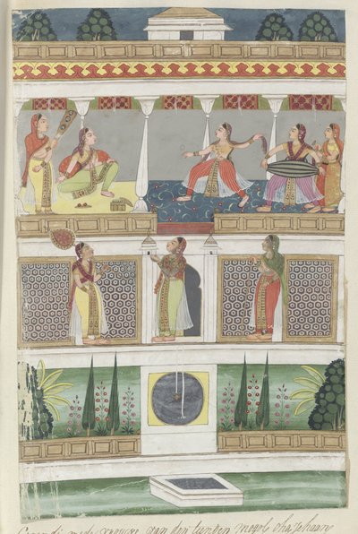 Axendi, Lady of the Tenth Mogul Shah Jahan by Adrianus Canter Visscher