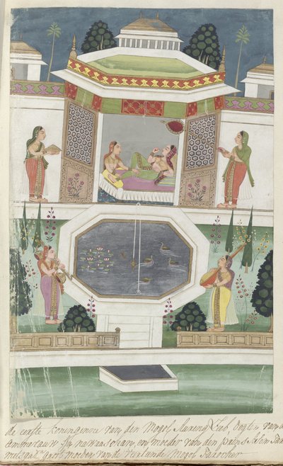 The First Queen of the Mughal Aurangzeb by Adrianus Canter Visscher