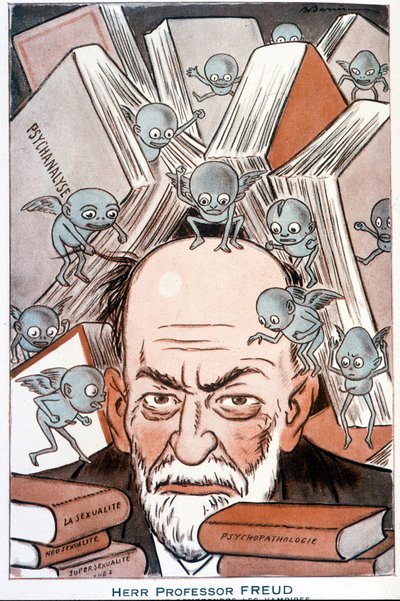 Cartoon by Sigmund Freud 