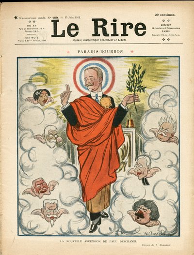Cover of Le Lire, Satirical in Colors by Adrien Barrere