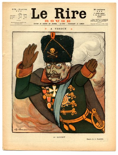 Cover of The Red Laughter, Satirical in Colors by Adrien Barrere