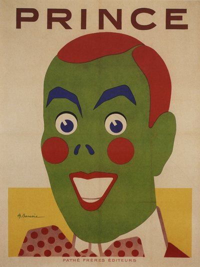 Prince, Poster for Pathe Cinema (1912-1913) by Adrien Barrere